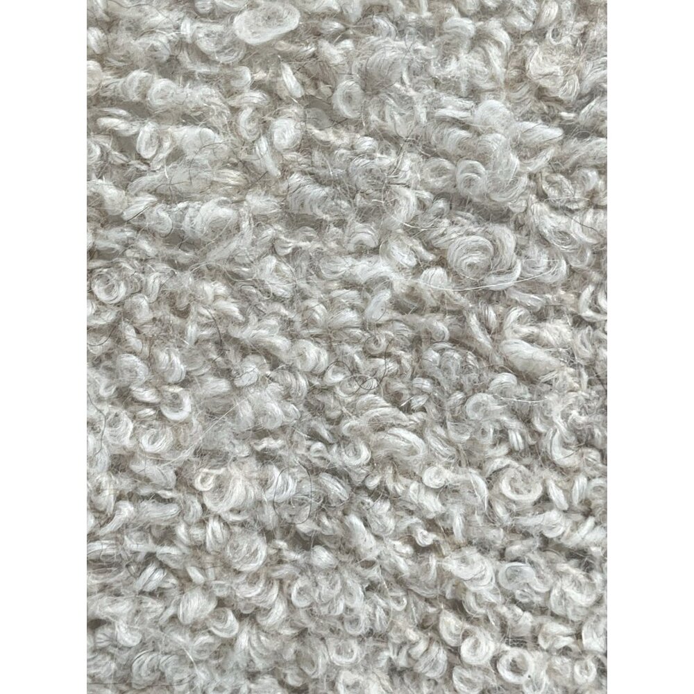 Free People Boucle Cadi Sweater Alpaca Grandpa Cardigan Grunge Boho Sz M Pockets - Picture 6 of 8